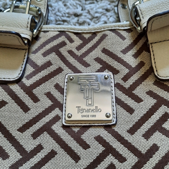 Tignanello small canvas bucket purse - Picture 2 of 10